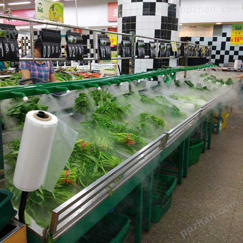 超市蔬菜喷雾加湿器 德诚信