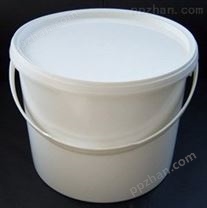 【供应】2L扁方塑料桶2公斤易拉环防盗密封食品包装桶