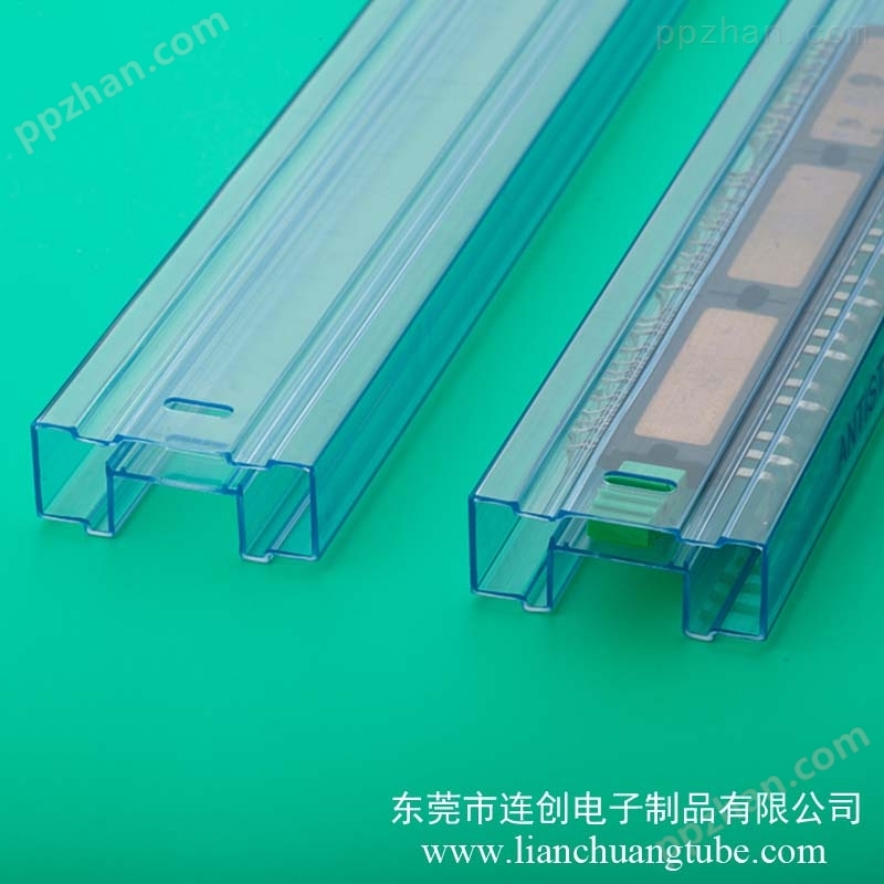 合肥透明塑料管厂家大小尺寸IC管透明包装管