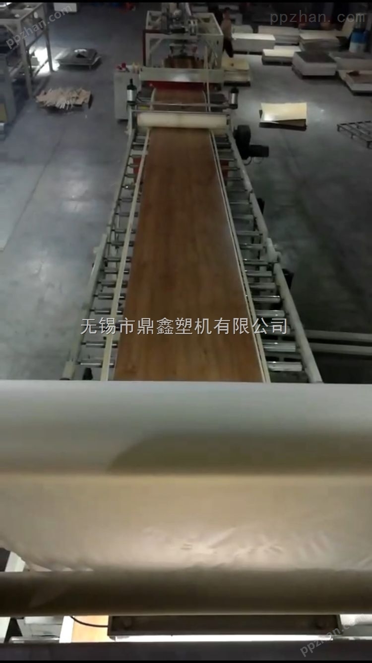 PVC地板生产线高科技工艺