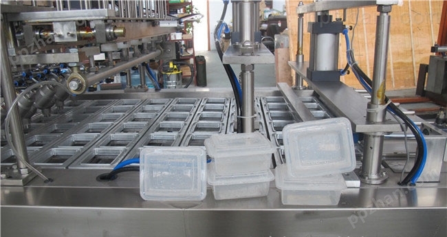 冷藏海鲜盒封口机盒装冰鲜虾封口机盒装冰鲜带鱼段封口机