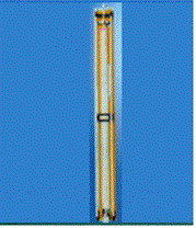 单管水银压力表  科研教学实验室压力表  密闭容器压力测量仪